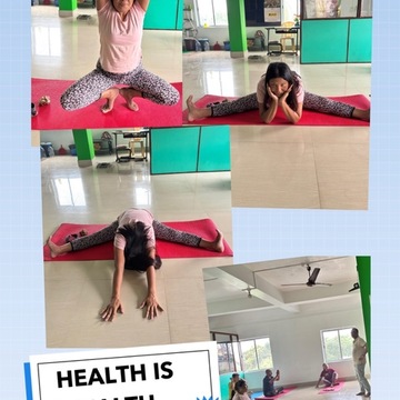 Level 10 Fitness Center exercise class collage from the public listing